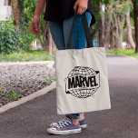 Marvel Est. 1939 Atlas Logo Tote Bag<br><div class="desc">Celebrate 80 years of Marvel with this globe logo,  featuring a banner across the front that reads "Marvel est. 1939".</div>