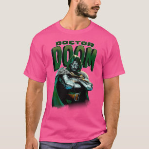 Marvel Fantastic Four Doctor Doom Crossed Arms Por T-Shirt
