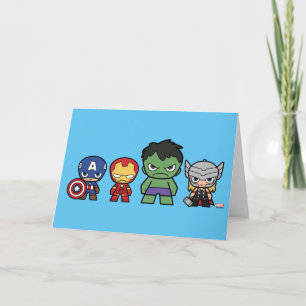 Marvel Go! Avengers Group Card