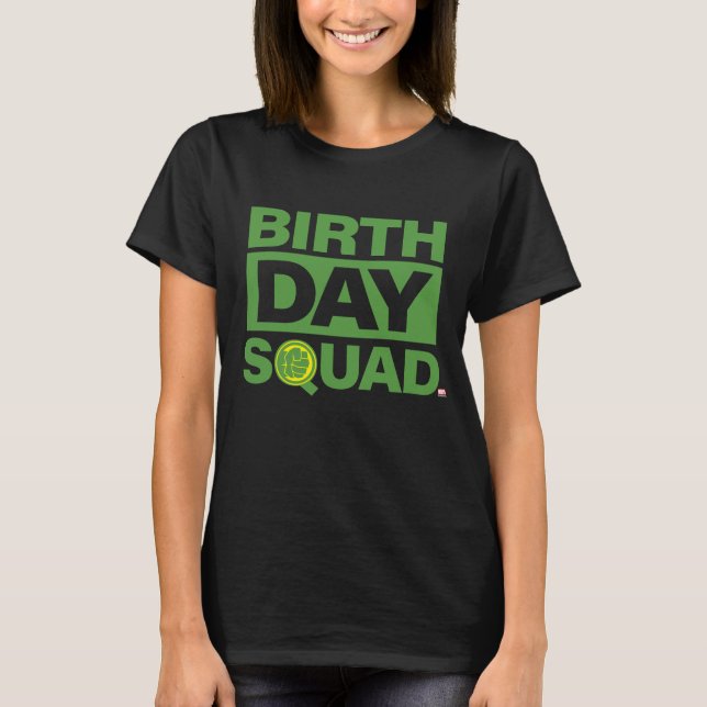 Marvel | Incredible Hulk - Birthday Squad T-Shirt (Front)