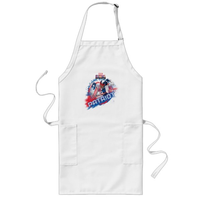 Marvel Rising | Patriot Painted Art Long Apron (Front)