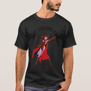 Marvel Scarlet Witch Best Costume Ever Portrait  T-Shirt