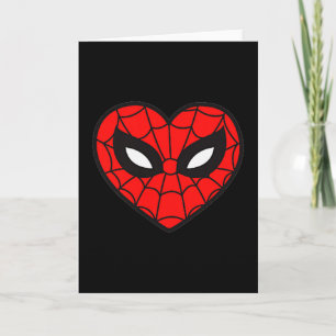 Marvel Spider-man Valentine’s Day Love Sixties Hea Card