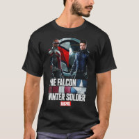 Marvel The Falcon And The Winter Soldier Poster T-