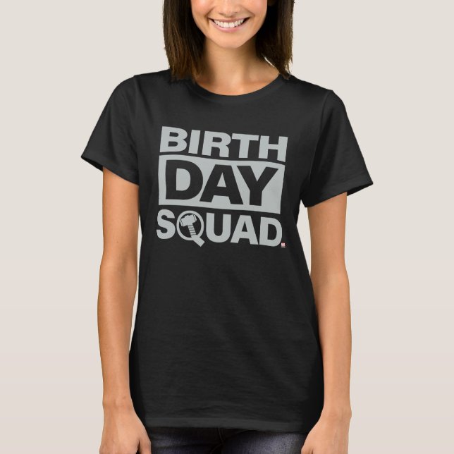 Marvel | Thor - Birthday Squad T-Shirt (Front)