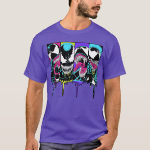 Marvel Venom Colorful Comic Panel family T-Shirt