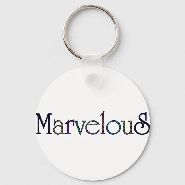 Marvellous Keychain (Front)