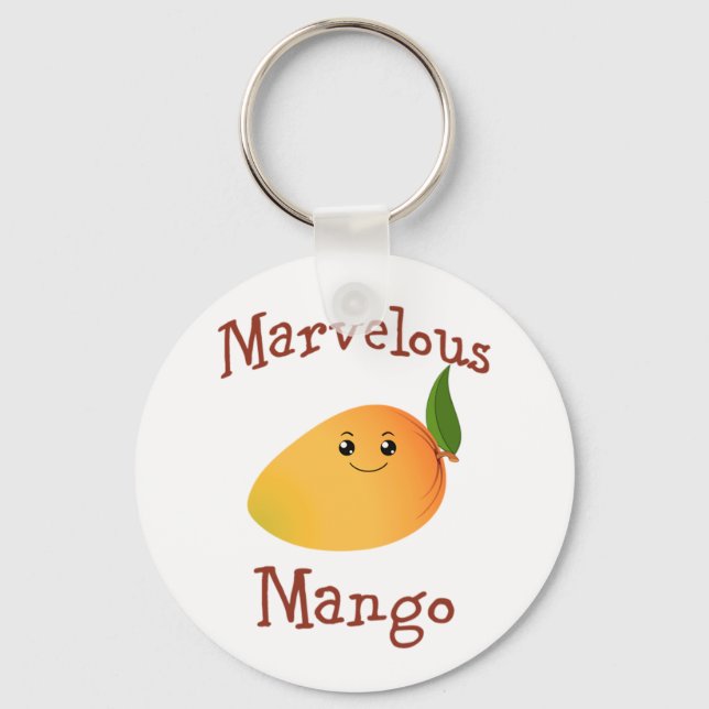 Marvellous Mango Keychain (Front)