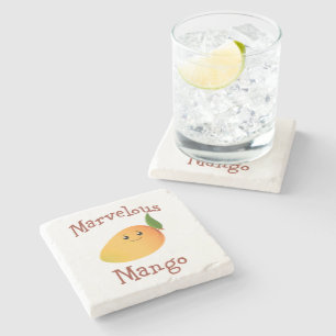 Marvellous Mango Stone Coaster