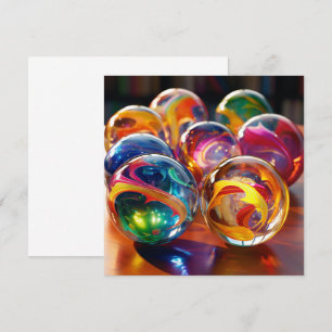 Marvellous marbles card