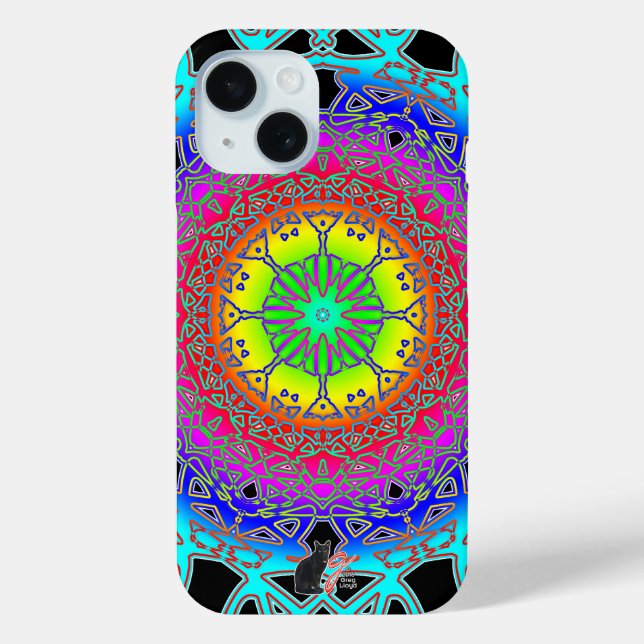 Marvellous Spectra Glyph Case-Mate iPhone Case (Back)
