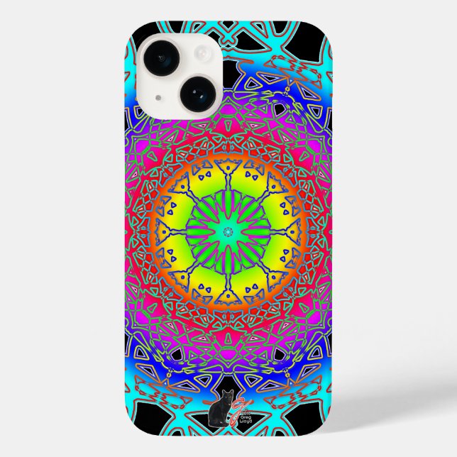 Marvellous Spectra Glyph Case-Mate iPhone Case (Back)