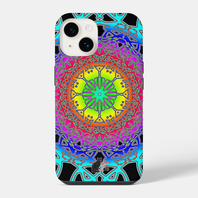 Marvellous Spectra Glyph iPhone Case (Back)