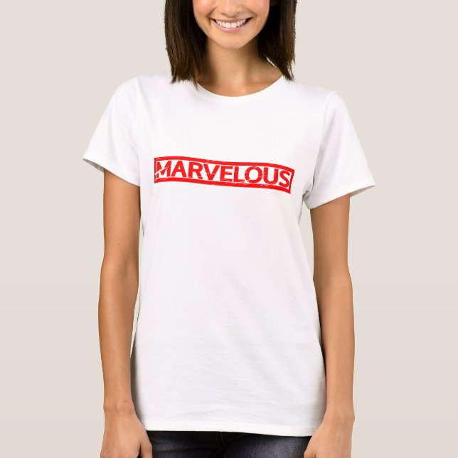 Marvellous Stamp T-Shirt (Front)