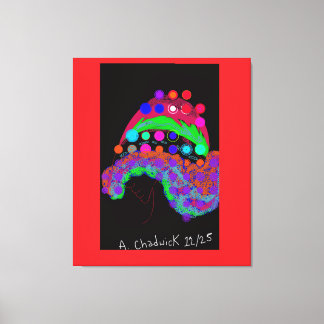 Marvelous Miss Funny Girl Stretched Canvas Print