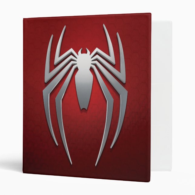 Marvel's Spider-Man | Metal Spider Emblem Binder (Front/Inside)