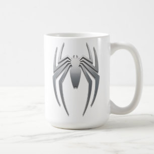 Marvel's Spider-Man   Metal Spider Emblem Coffee Mug