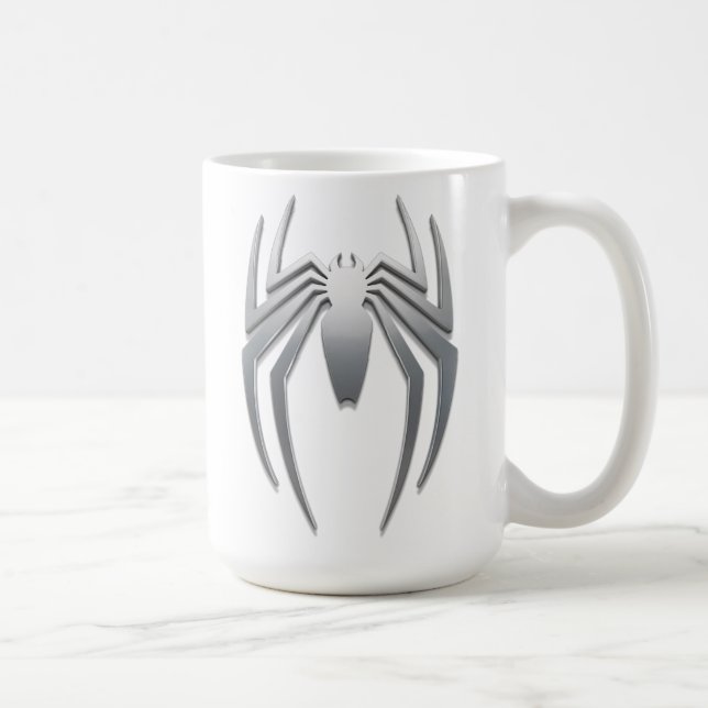 Marvel's Spider-Man | Metal Spider Emblem Coffee Mug (Right)