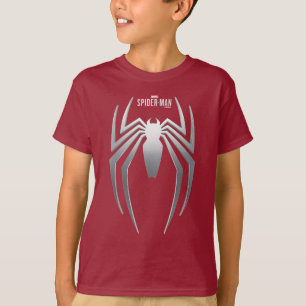 Marvel's Spider-Man Metal Spider Emblem T-Shirt