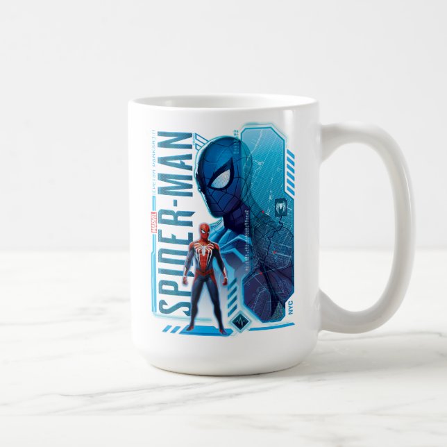 Marvel's Spider-Man | NYC Hi-Tech Graphic Coffee Mug (Right)