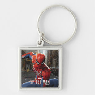 Marvel's Spider-Man   Three Point Landing Keychain