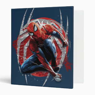 Marvel's Spider-Man Web Swing Street Art Graphic Binder