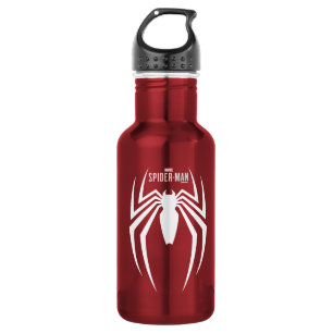 Marvel's Spider-Man   White Spider Emblem 532 Ml Water Bottle