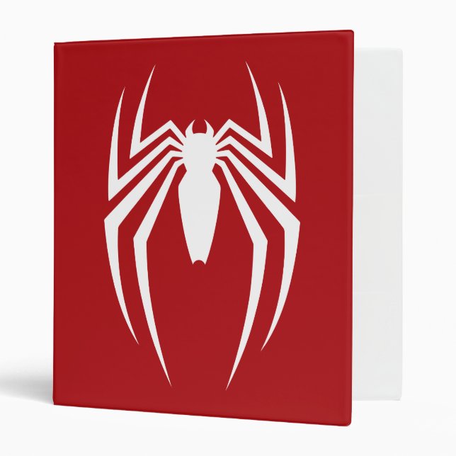 Marvel's Spider-Man | White Spider Emblem Binder (Front/Inside)