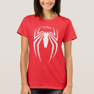 Marvel's Spider-Man   White Spider Emblem T-Shirt