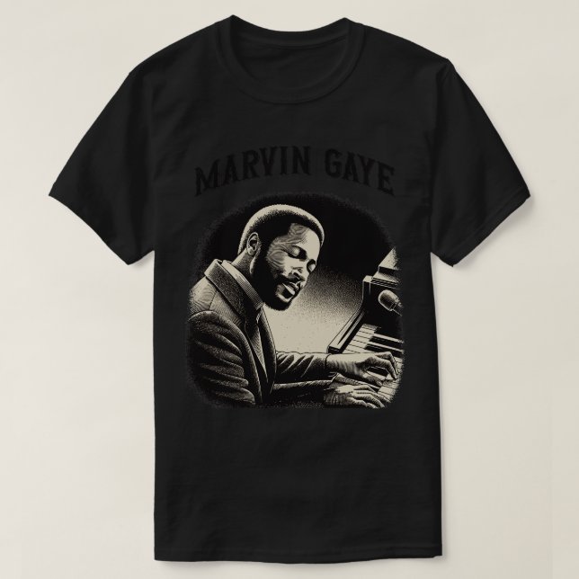 Marvin Gaye 2 T-Shirt (Design Front)