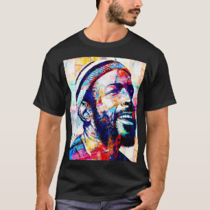 Marvin Gaye Abstract Paintings Crewneck Sweatshirt T-Shirt