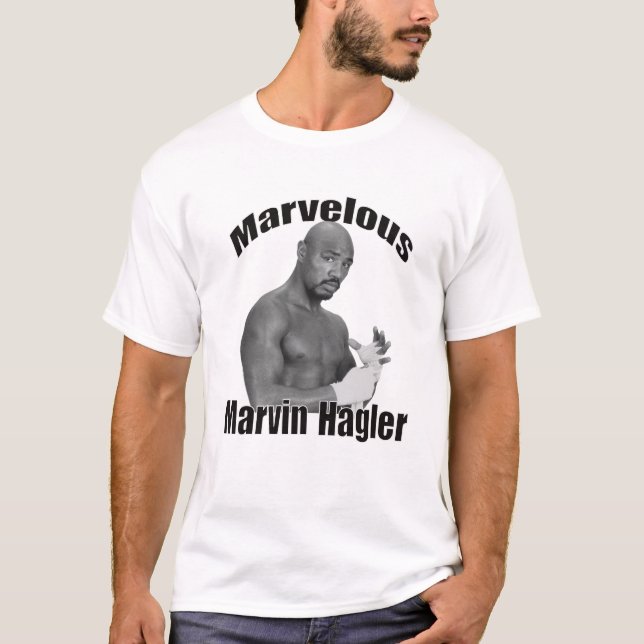 marvin hagler boxing marvellous T-Shirt (Front)
