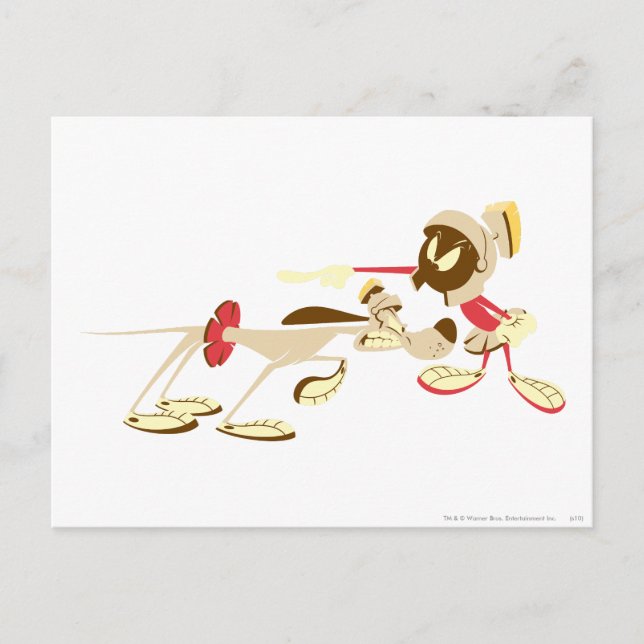 MARVIN THE MARTIAN™ and K-9 4 Postcard (Front)