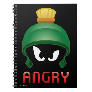 MARVIN THE MARTIAN™ Angry Emoji Notebook