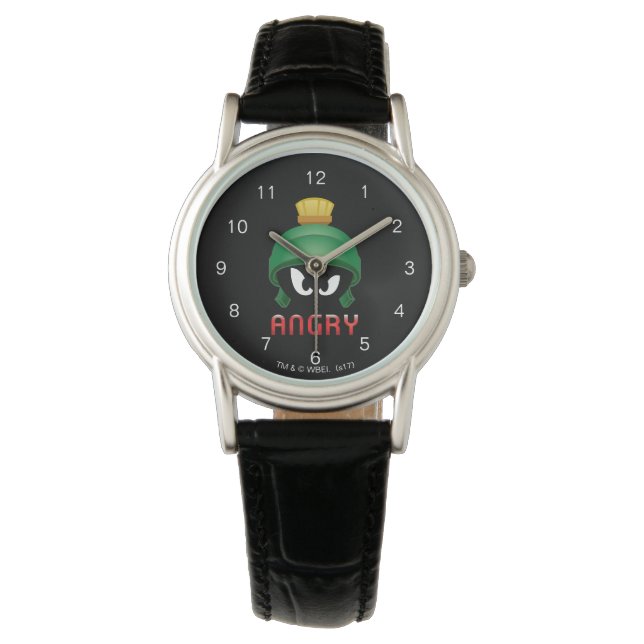 MARVIN THE MARTIAN™ Angry Emoji Watch (Front)