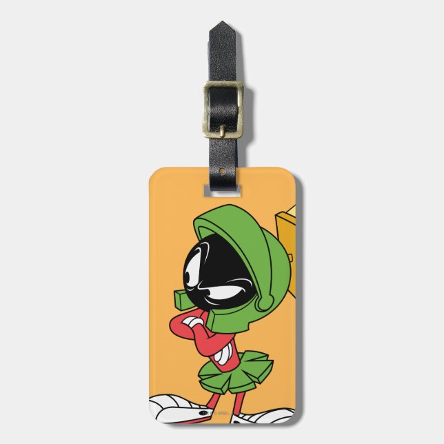 MARVIN THE MARTIAN™ Annoyed Luggage Tag (Front Vertical)