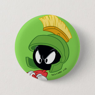 MARVIN THE MARTIAN™ Arms Crossed 2 Inch Round Button