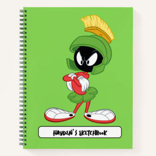 MARVIN THE MARTIAN™   Arms Crossed Drawing Notebook