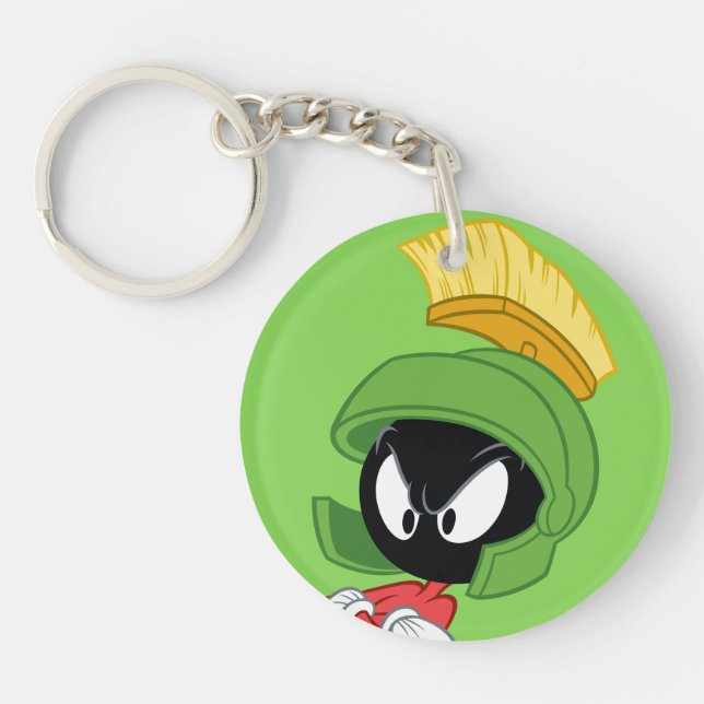 MARVIN THE MARTIAN™ | Arms Crossed Keychain (Front)