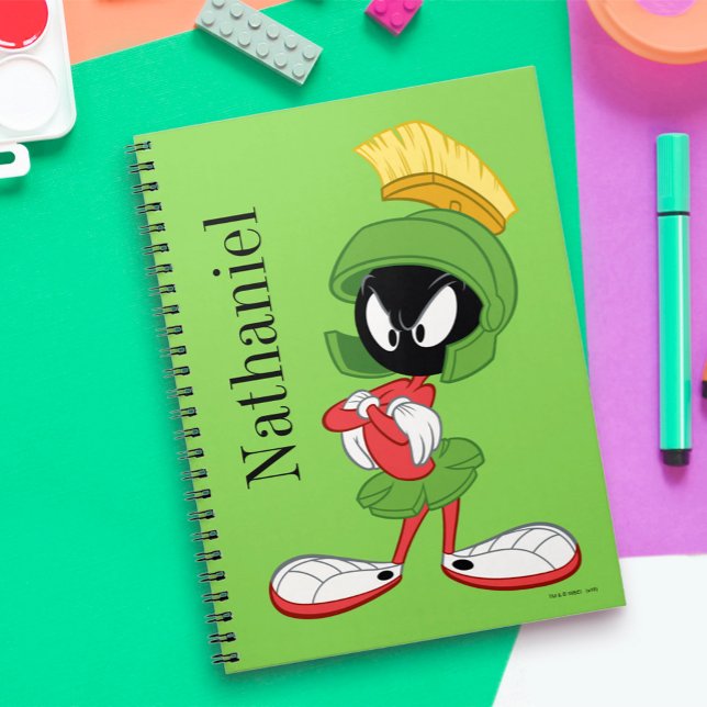 MARVIN THE MARTIAN™ | Arms Crossed Notebook (Creator Uploaded)