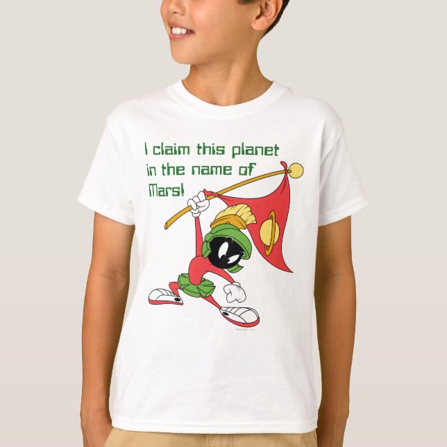 MARVIN THE MARTIAN™ Claiming Planet T-Shirt (Front)