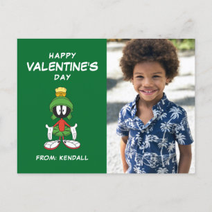 MARVIN THE MARTIAN™ Confused   Valentine's Day Postcard