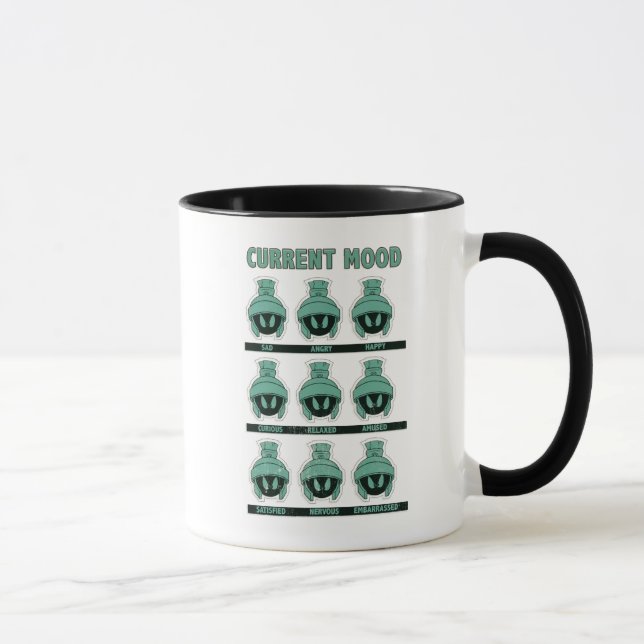 MARVIN THE MARTIAN™ Current Mood Chart Mug (Right)
