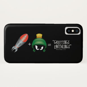 MARVIN THE MARTIAN™ Emoji Equation iPhone X Case