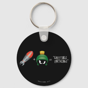 MARVIN THE MARTIAN™ Emoji Equation Keychain