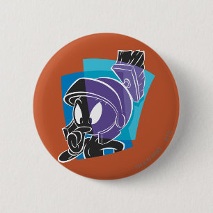 MARVIN THE MARTIAN™ Expressive 20 2 Inch Round Button
