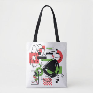 MARVIN THE MARTIAN™ Glitch Tote Bag