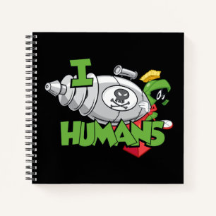 MARVIN THE MARTIAN™ I Laser Humans Notebook