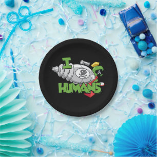 MARVIN THE MARTIAN™ I Laser Humans Paper Plate
