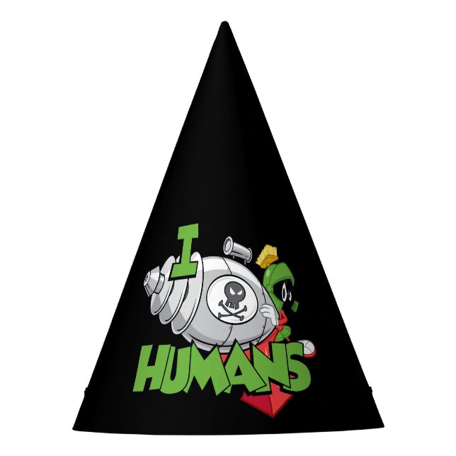 MARVIN THE MARTIAN™ I Laser Humans Party Hat (Front)